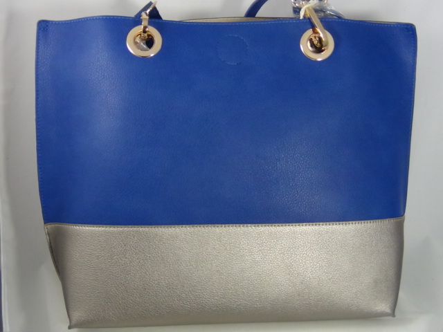 purse with silver hardware