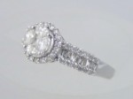 Diamond Marquis Cluster Ring