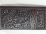MONTANA WEST MEN’S WALLET WITH A MAN KNEELING AT THE CROSS
